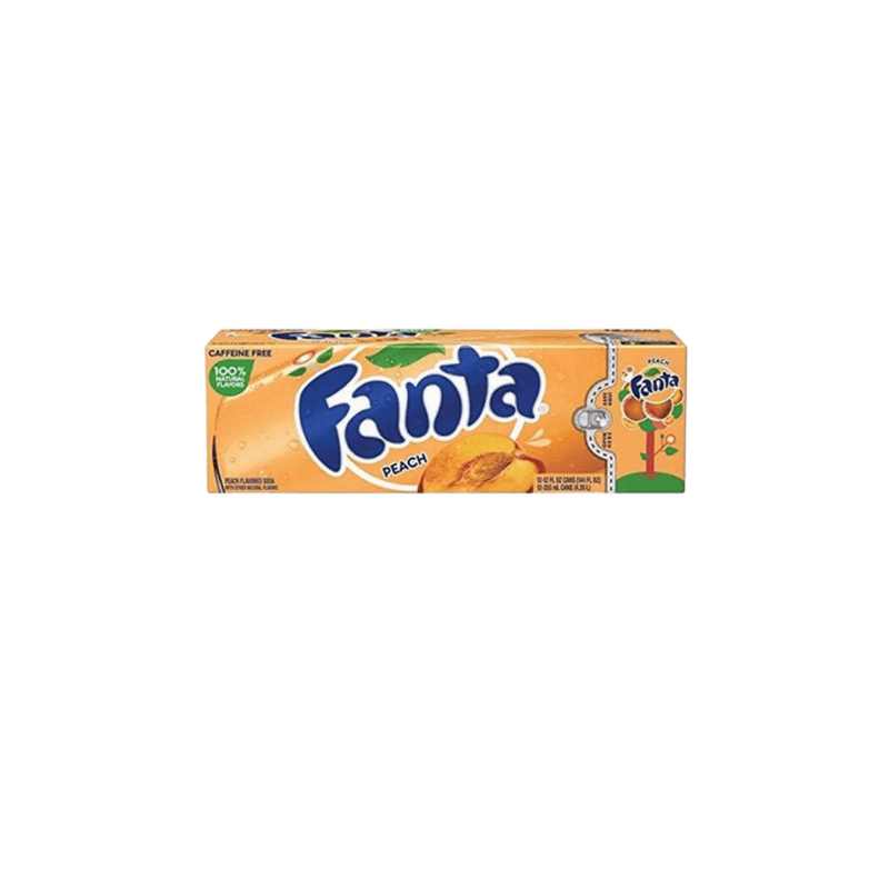 Fanta Peach 12-pack – USA (355ml)