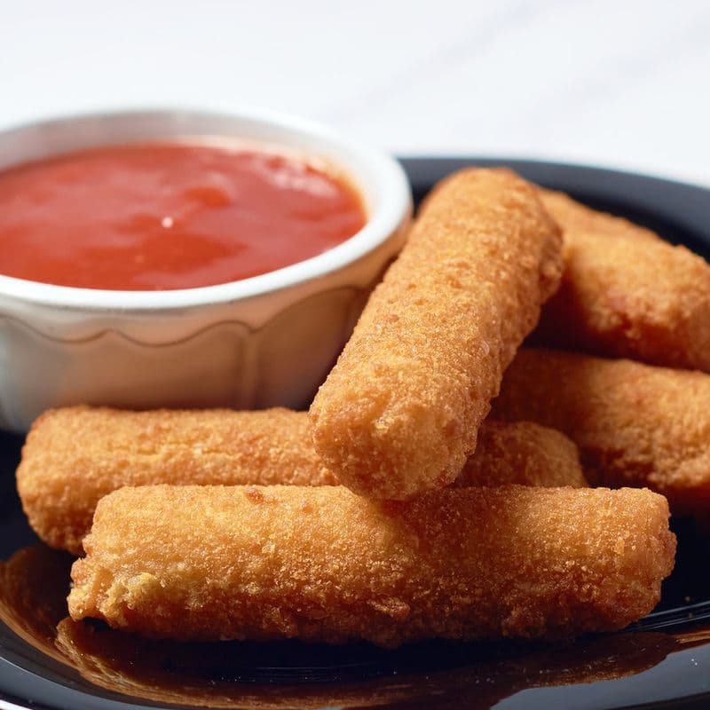 Garlic Mozzarella Sticks, Chimmichuri Dip