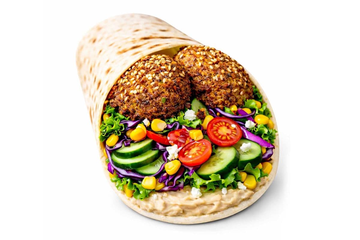 Vegan Falafel Wrap