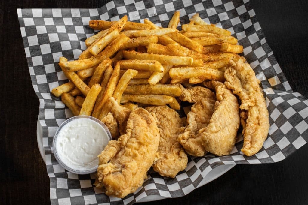 Five Pieces Chicken Strips Combo