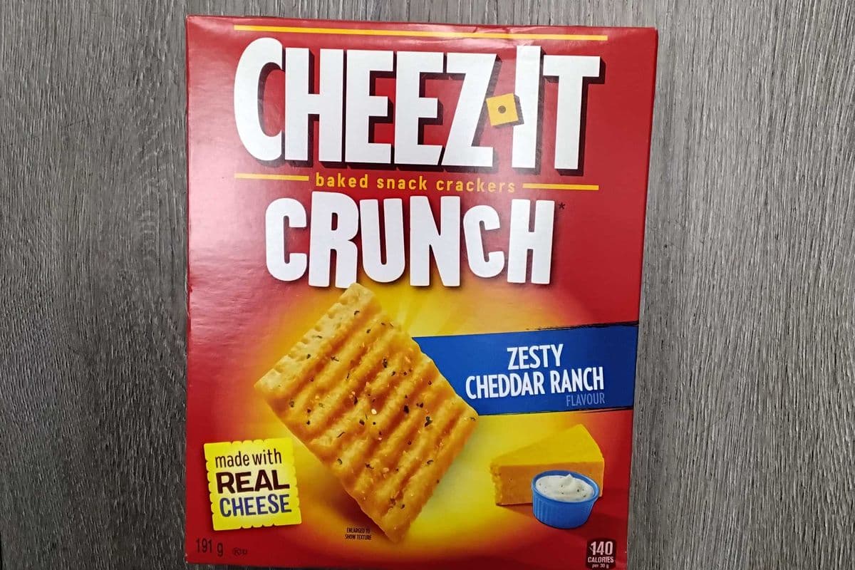 Cheez it crunch zesty cheddar ranch 191g