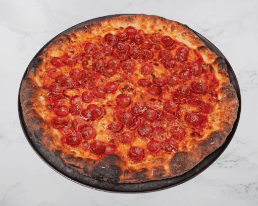 Pizza aux pepperonis / Pepperoni Pizza