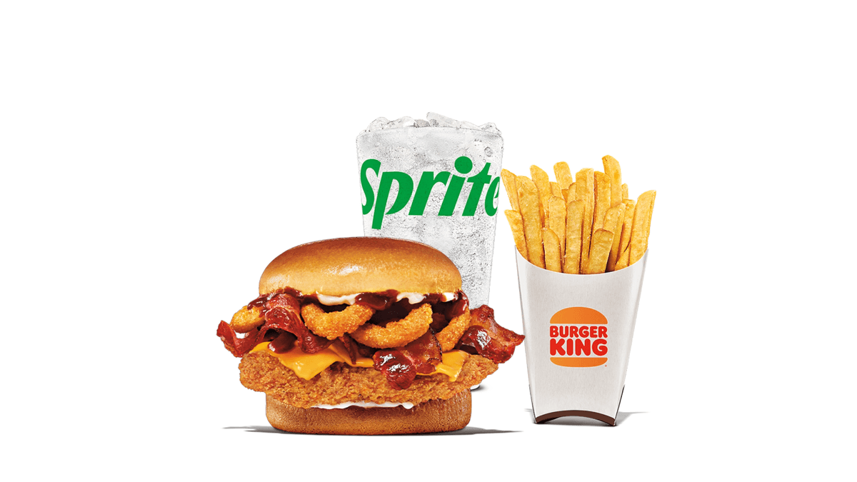 Roadhouse Crispy Chicken Sandwich Large Combo