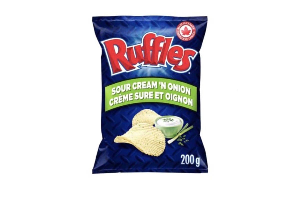 Ruffles Sour Cream N Onion (200g)