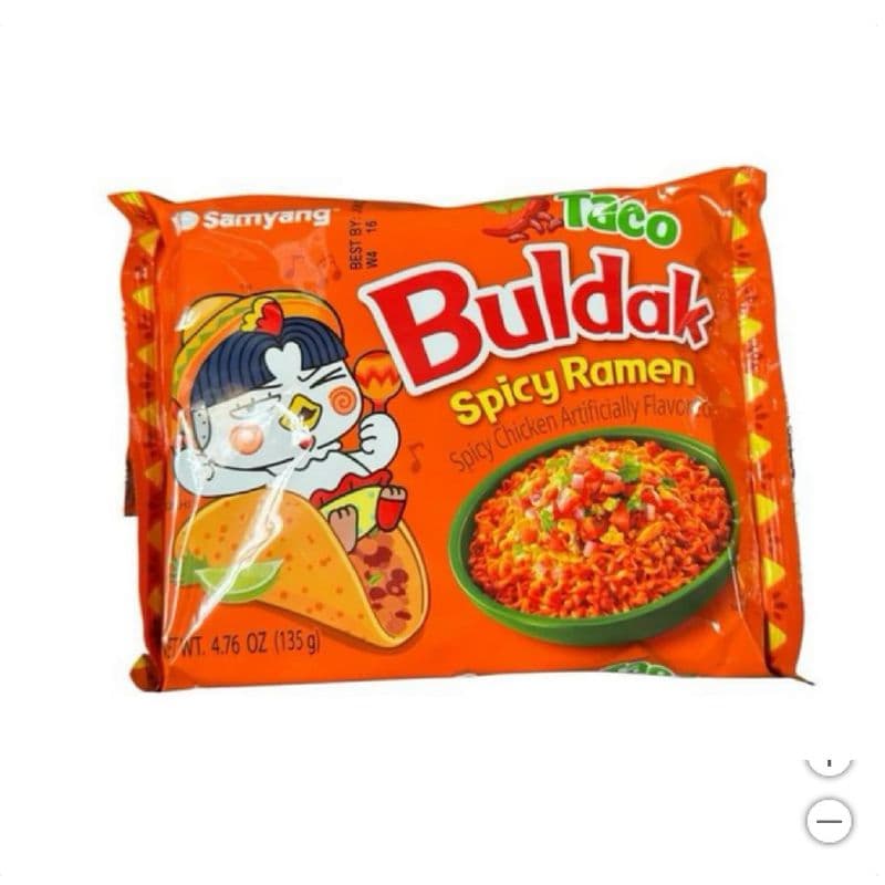 Samyang Buldak Taco Spicy Chicken Ramen 135g (Korea)