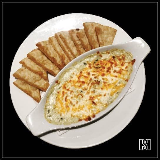 Spinach Dip & Warm Pita Bites