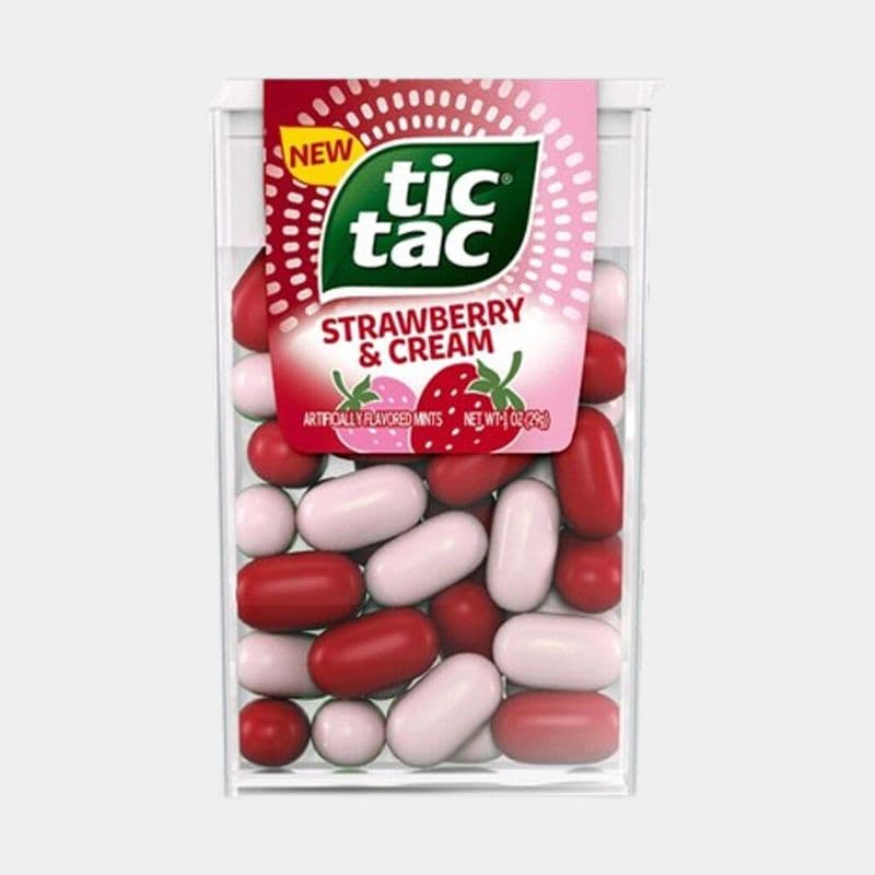 Tic Tac Mint Strawberry-Cream Candy