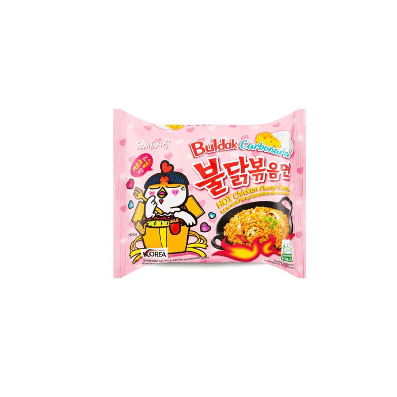 Samyang Buldak Carbonara Stir-Fried Ramen - Korea (140g)