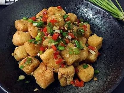83. Salt and Pepper with Deep-Fried Tofu