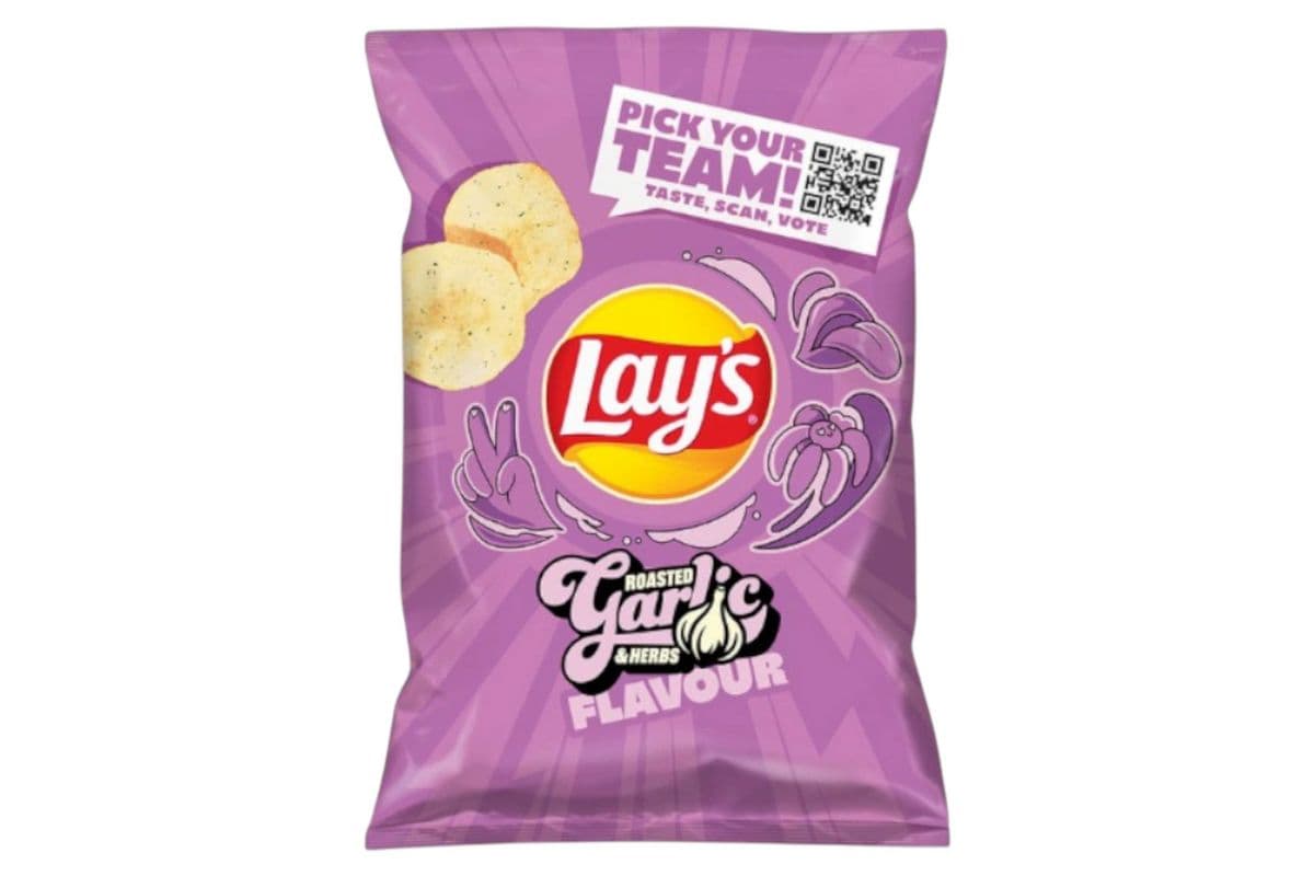 Lays Garlic Flavor Chinese (70gm) (163 Cal)