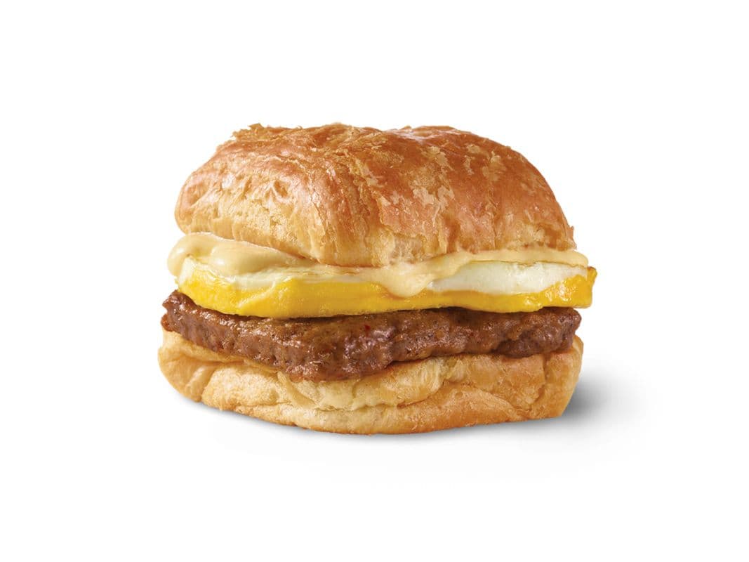 Sausage, Egg & Swiss Croissant (Cals: 580)