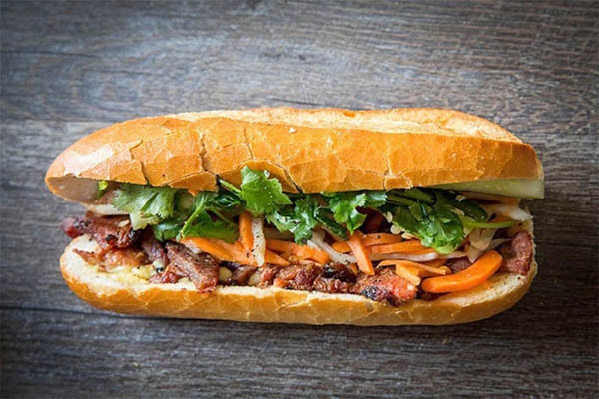 4. Grilled Pork Sandwich / Bánh Mì Heo Nướng