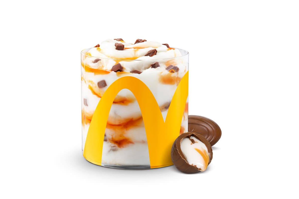 Regular Cadbury Crème Egg McFlurry [630.0 Cals]