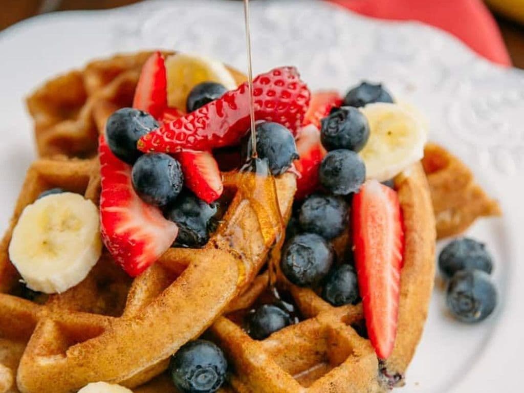 Berries Waffle