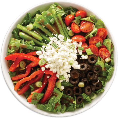 Salade jardinière au chèvre / Garden Goat Salad