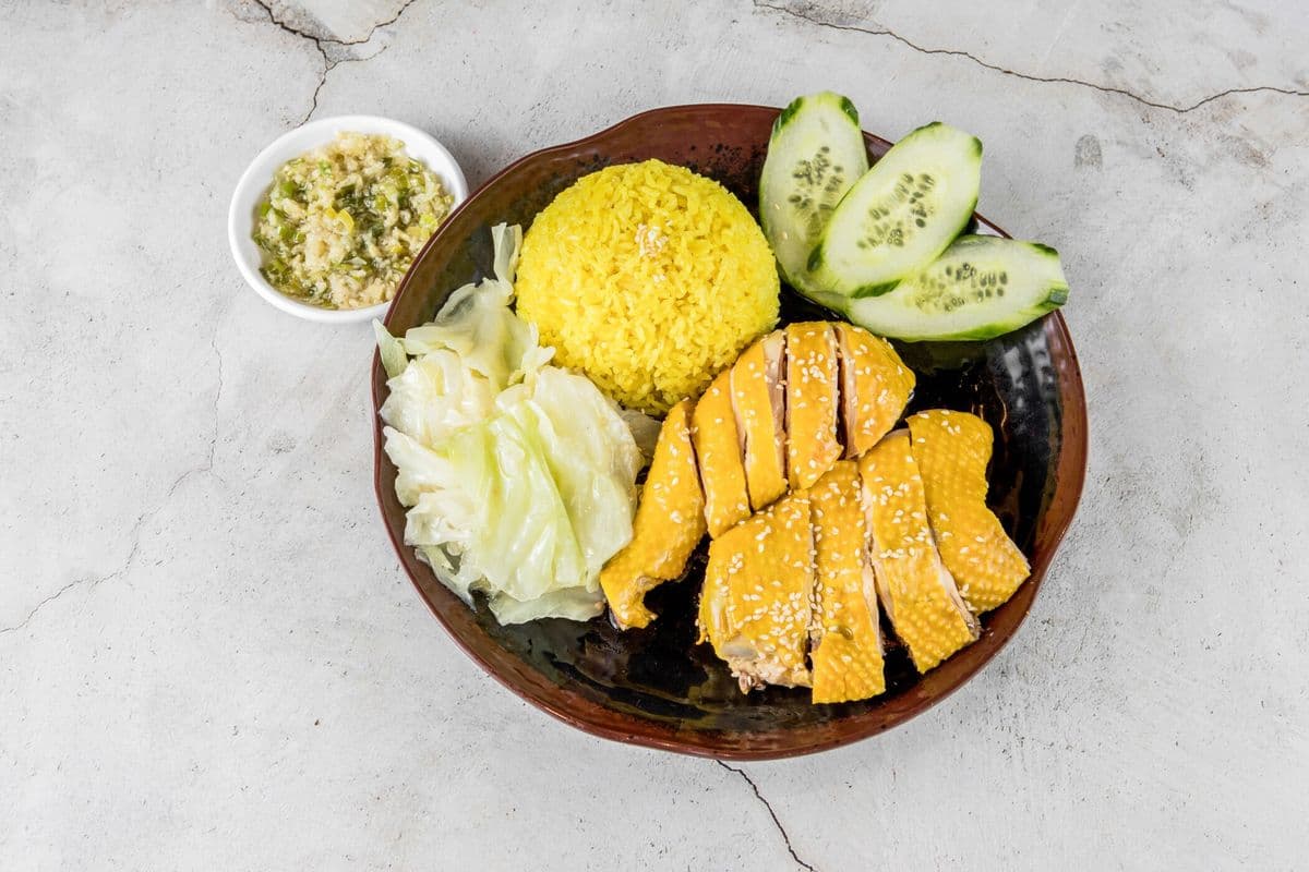 B1. Hainan Chicken Rice 海南鸡饭
