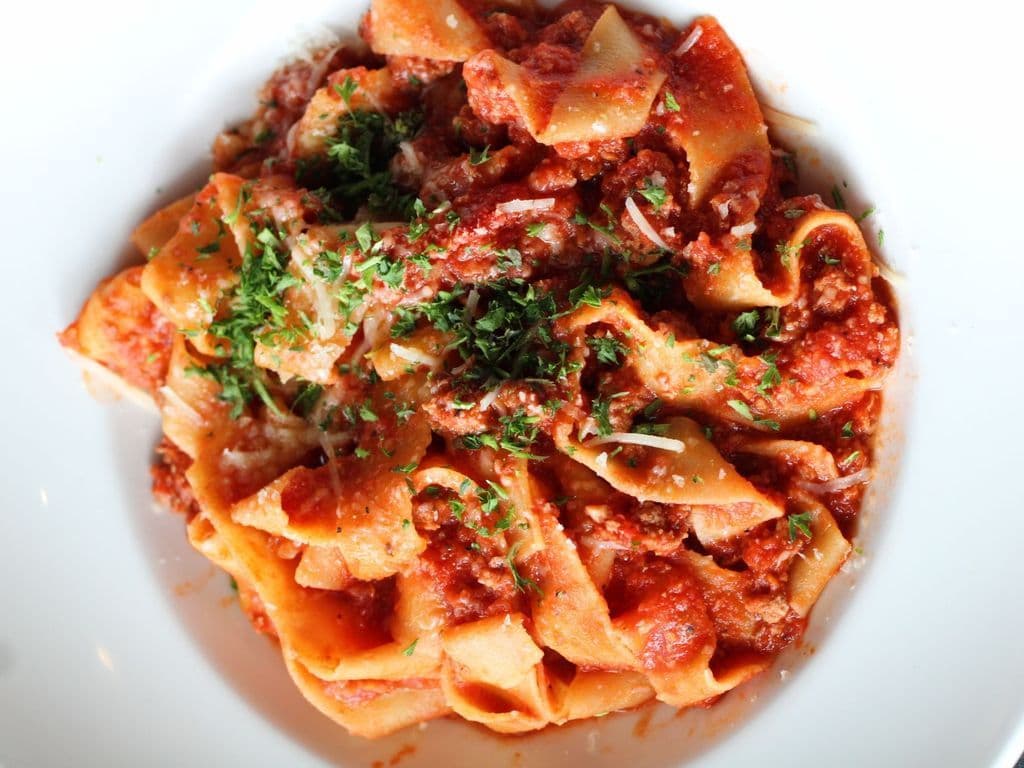 Delivery Pappardelle Bolognese