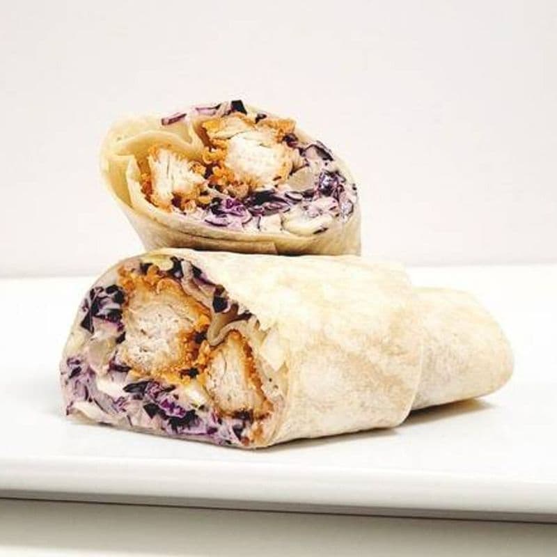 Wrap au poulet à l'ail rôti / Roasted Garlic Chicken Wrap