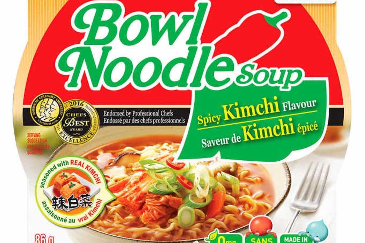 Bowl Noodle Kimchi Épicé/Spicy Kimchi (86g)