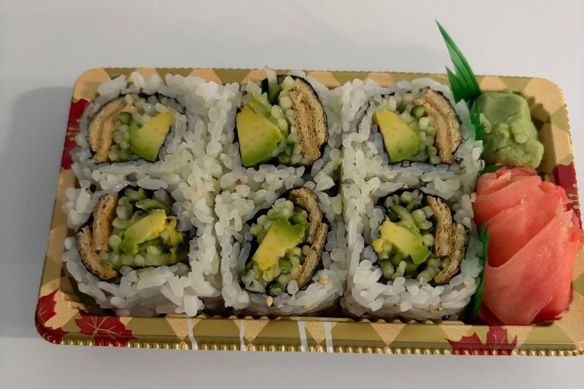 30. Tofu Avocado Cucumber Roll