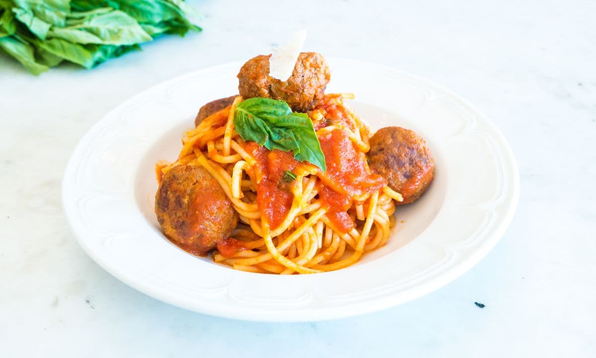 Spaghetti Meatballs