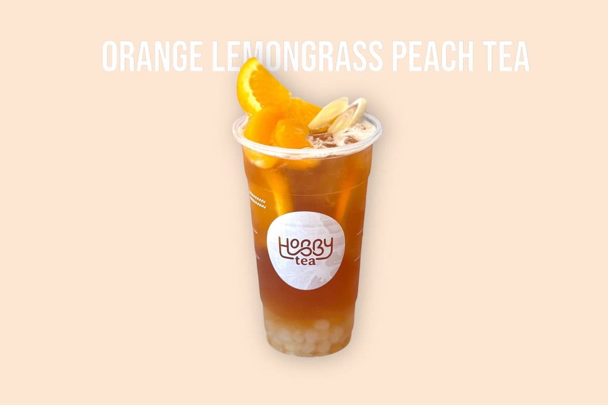 Orange Lemongrass Peach Tea (700ml)