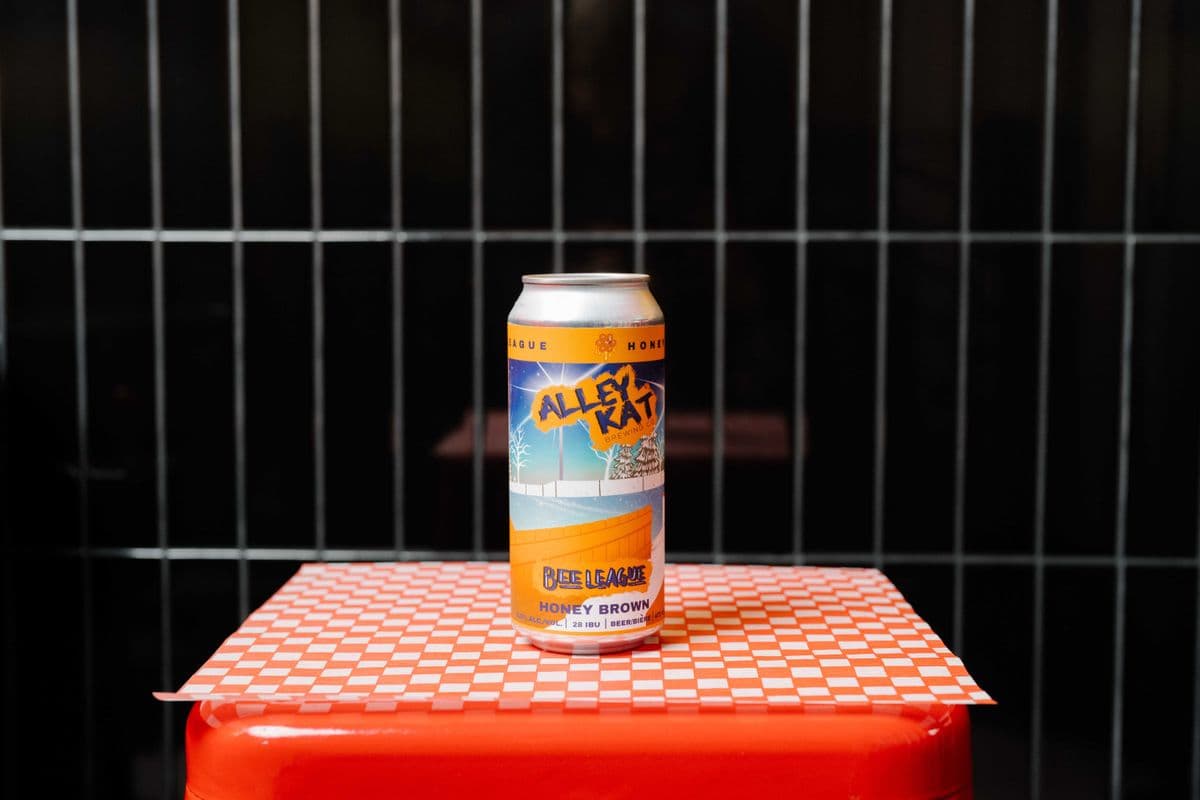 Alley Kat Bee League Honey Brown Ale (1 x 473 ml)