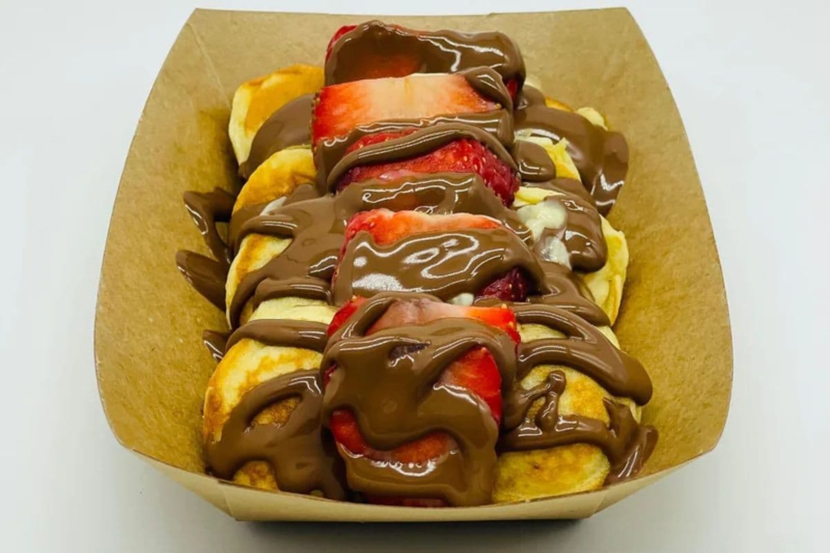 Mini crêpes passion rouge / Red Mini Crepes Passion