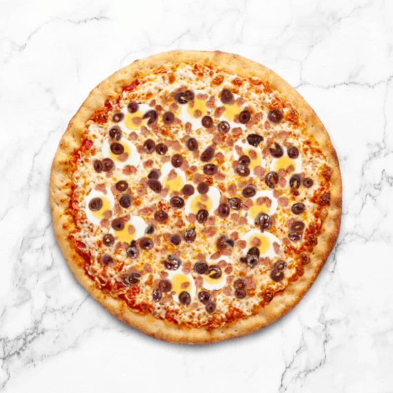 Pizza tunisienne / Tunisian Pizza