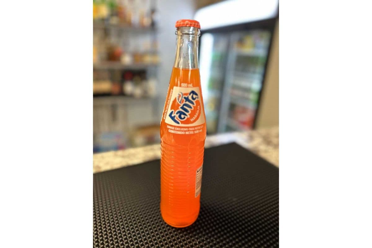 FANTA ORANGE IN BOTTLE