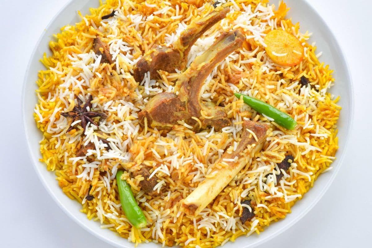 Full Goat Mutton Biryani ( 1 Kg )
