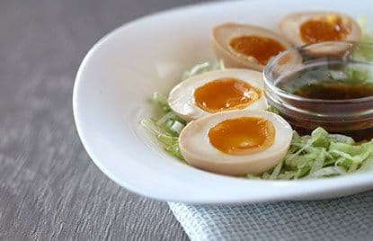A19. Soft Boiled Eggs in Japanese Style Sauce (2 pcs)