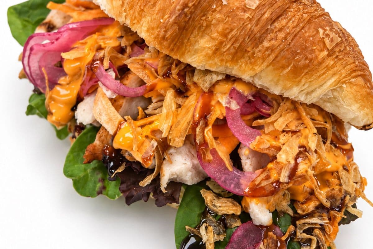 Spicy Asian Chicken Croissant