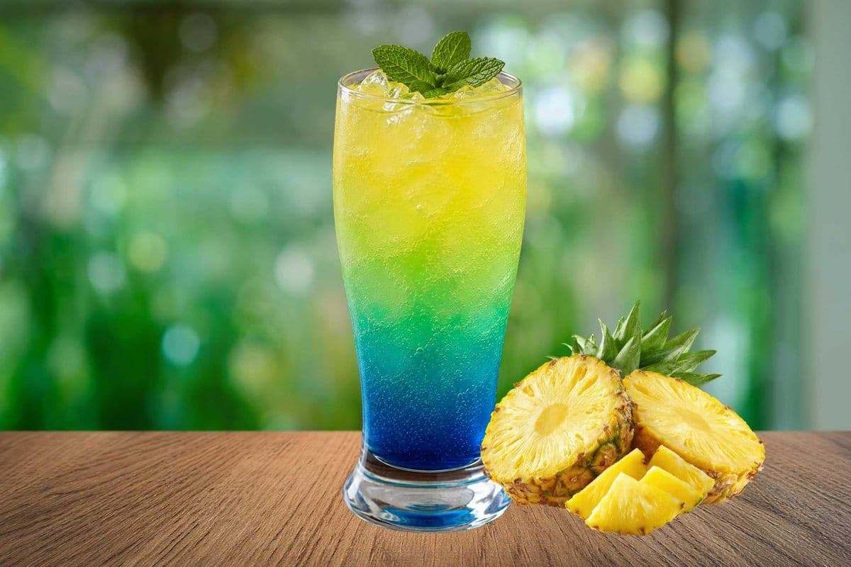 Pineapple Jade Fizz