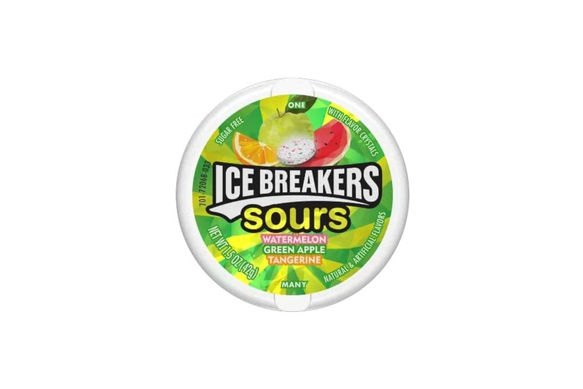 Ice Breakers Sours Watermelon Orange Tangerine (42g)