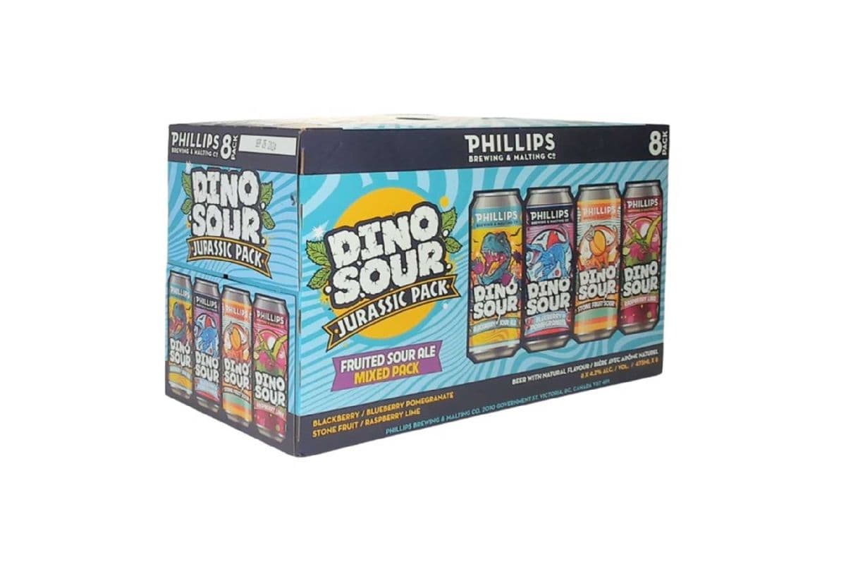 101886. PHILLIPS DINOSOUR JURASSIC PACK (8 x 355ML (CANS))