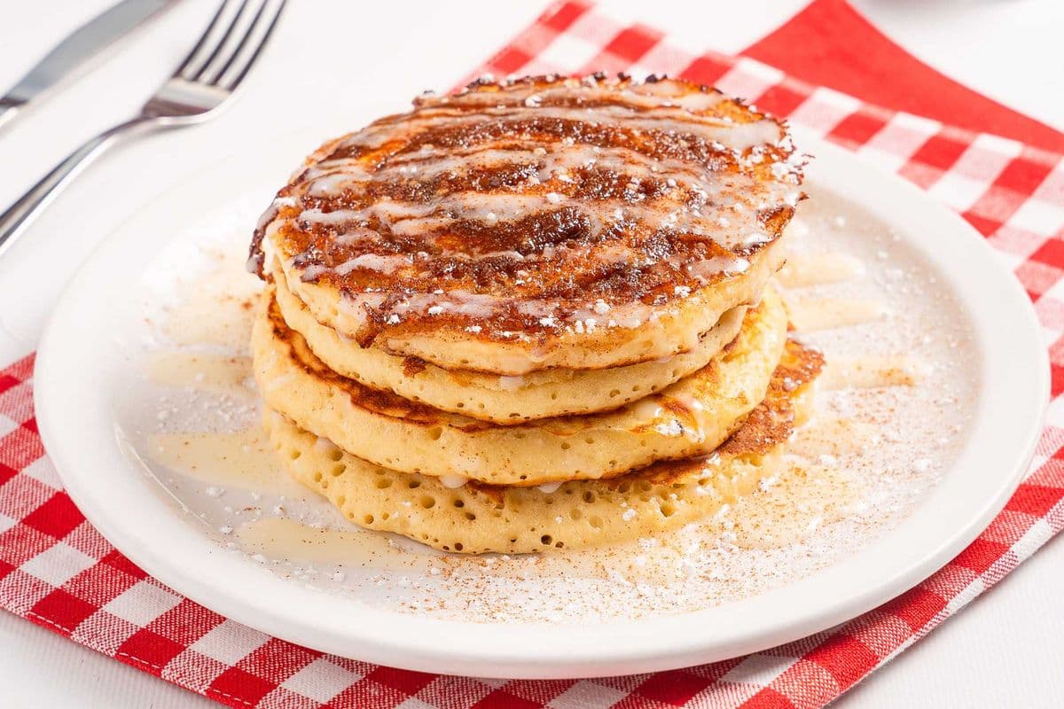 Cinnamon Roll Pancake