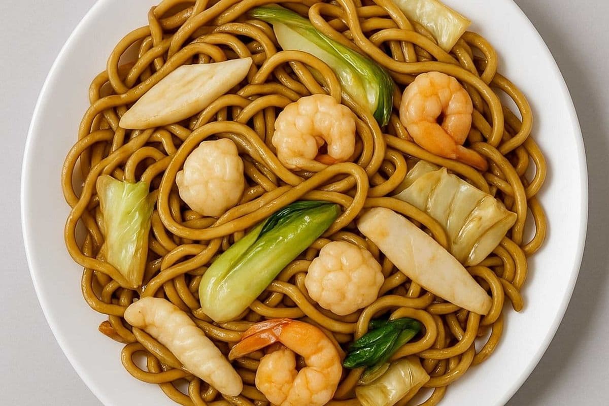 F5. Seafood Chow Mein - 海鮮炒麵