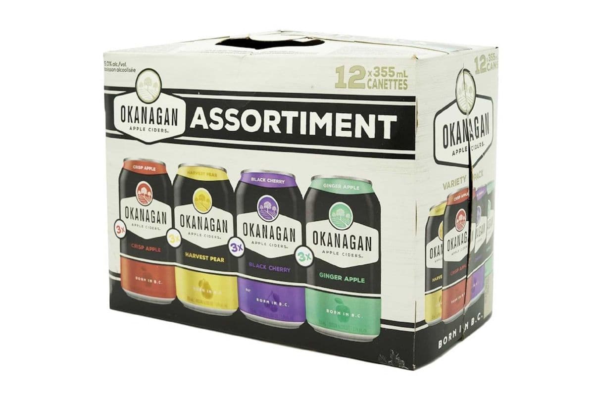 Okanagan Assorted (12 Pack) (1 x 355 ML)