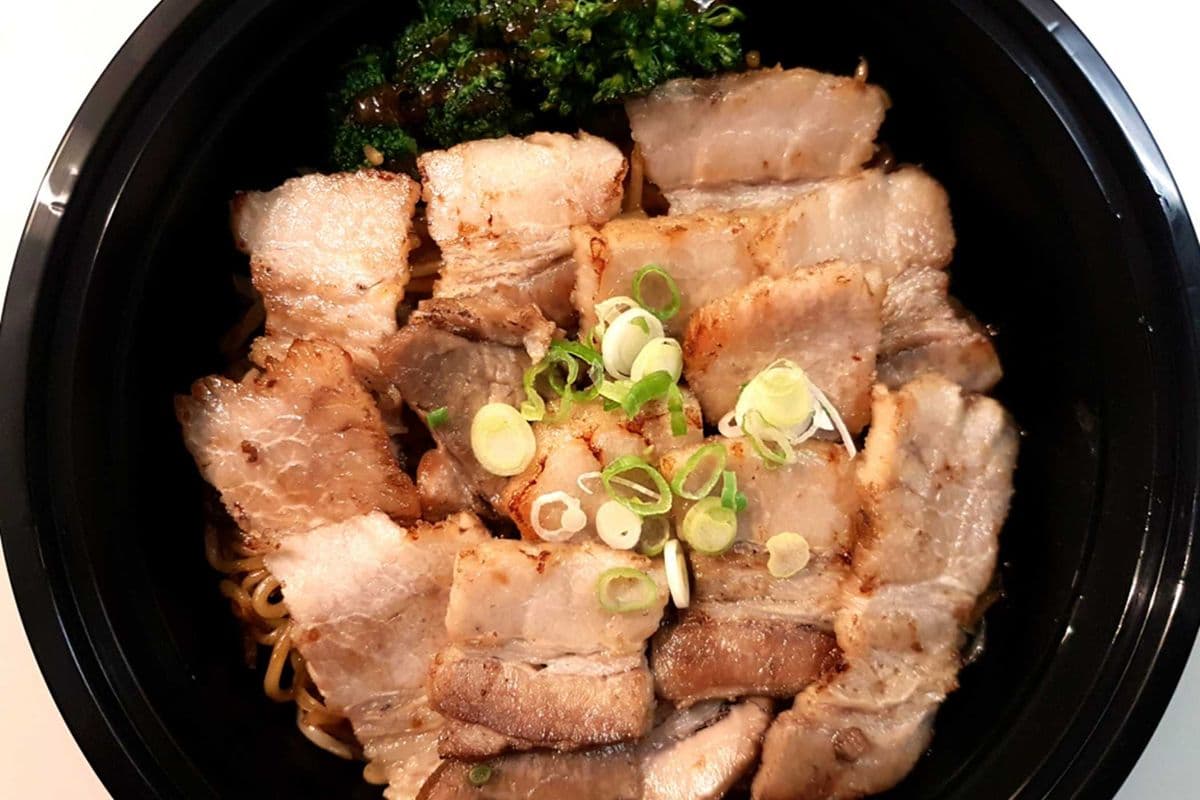 Pork Belly Yakisoba Noodle♦️♦️♦️