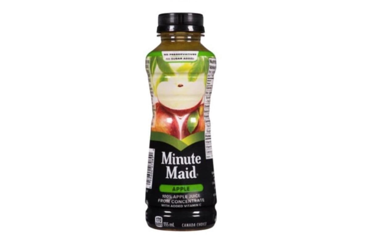 Minute Maid 100% Apple Juice (355 ml)