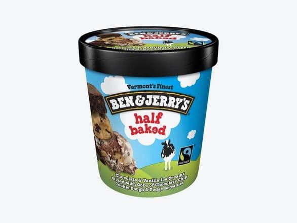 Ben and Jerry's Half Baked Ice Cream