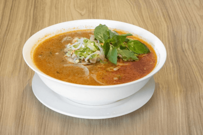 32B. Satay Beef and Beef Brisket Noodle Soup