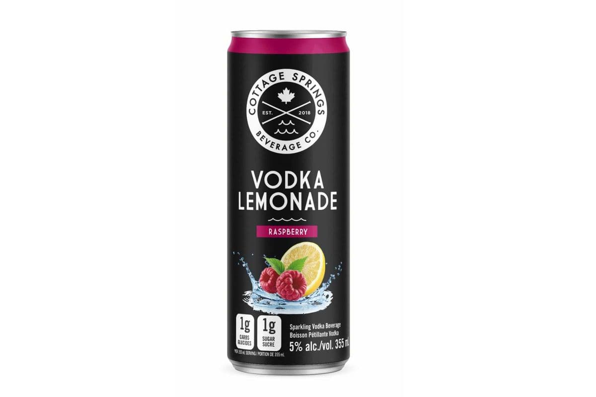 Cottage Springs Raspberry Vodka Lemonade (1 x 355ml)