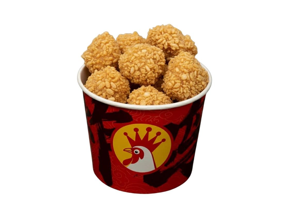 Rice-Puff Fried Chicken / 米香炸鸡