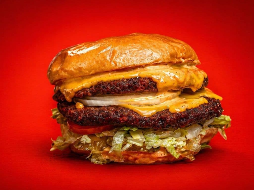 Veggie Style' Double Cheeseburger