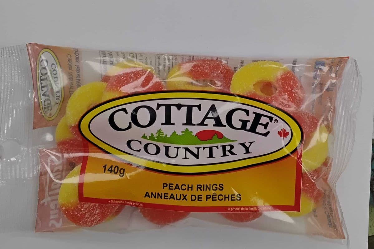 COTTAGE COUNTRY PEACH RINGS (140g)