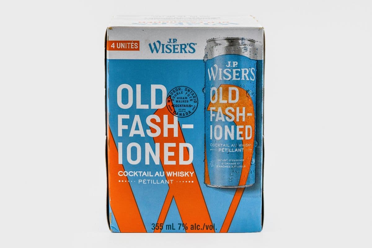J.P.WISER'S OLD FASHIONED SPARKLING RTD (1 x 4X355ML)