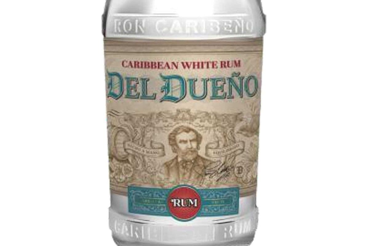 CARIBBEAN WHITE RUM DEL DUENO 40% (1 x 750ML)