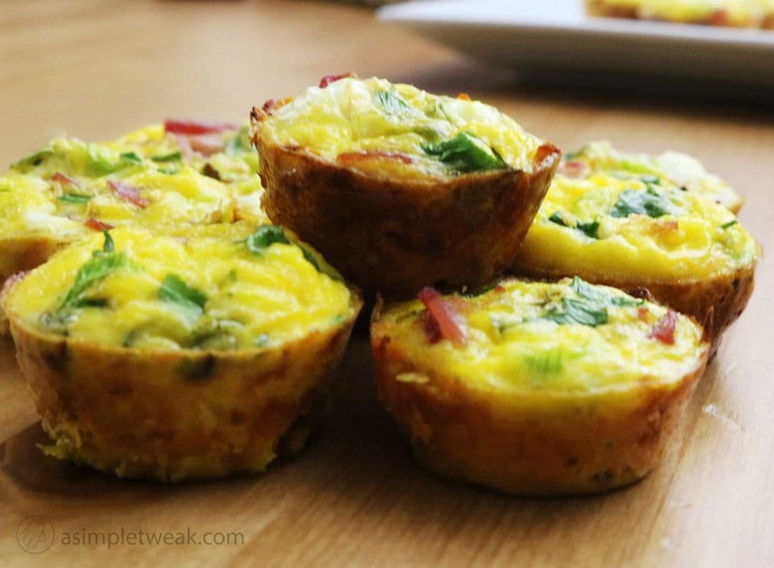 Mediterranian Egg Bites (g-f | vegetarian)